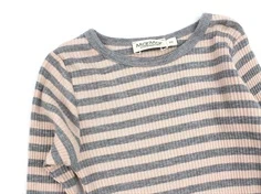 MarMar rose/grey melange t-shirt modal stripes